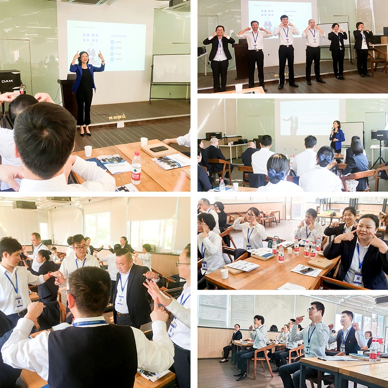 修齐礼仪祝营老师长兴岛社区事务受理中心政企礼仪实战培训照片