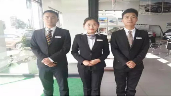 修齐礼仪上汽大众金华之远店商务服务礼仪培训