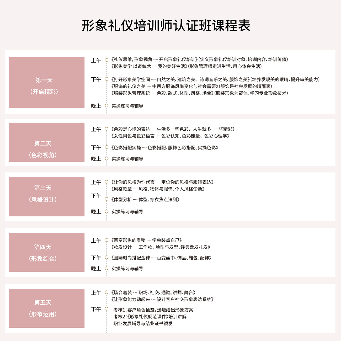 修齐礼仪形象礼仪培训师培训班18
