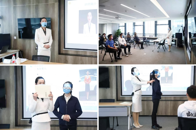 修齐礼仪书院高级礼仪培训师双证班99期学员曾密老师礼仪培训照片8