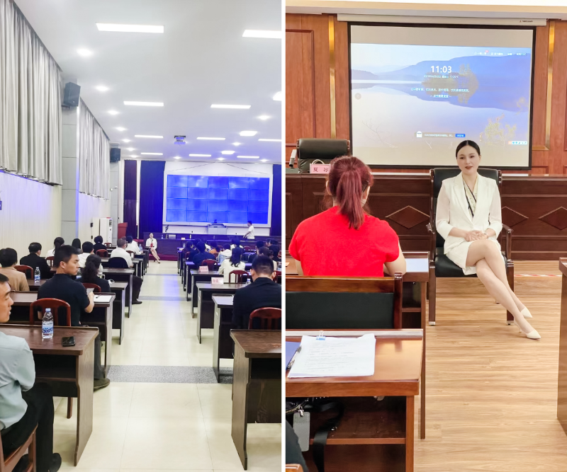 修齐礼仪书院高级形体仪态礼仪培训师双证班37期学员夏冰老师企业礼仪培训11