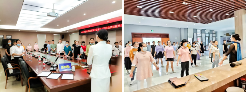 修齐礼仪书院高级形体仪态礼仪培训师双证班37期学员夏冰老师企业礼仪培训15