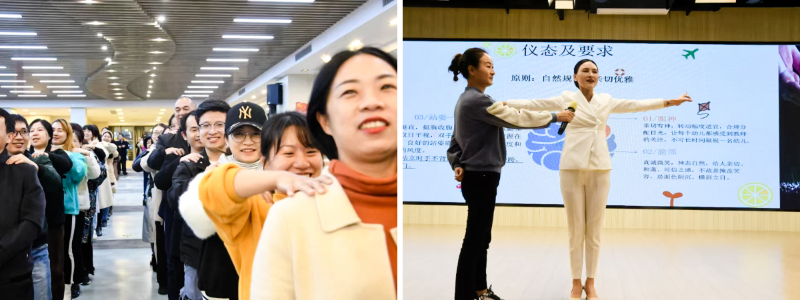 修齐礼仪书院高级形体仪态礼仪培训师双证班37期学员夏冰老师企业礼仪培训20