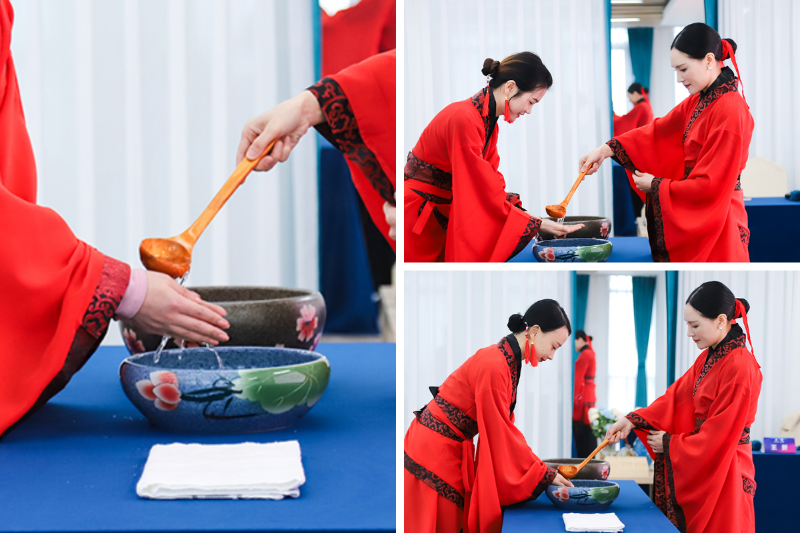 修齐礼仪书院125期高级礼仪培训师双证班净手礼