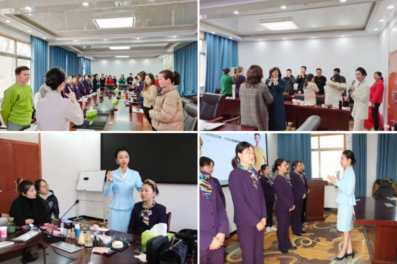 修齐礼仪书院高级礼仪培训师双班110期学员冯冰倩老师授课照片7